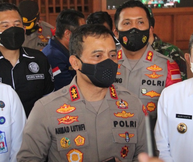 Kapolda Jateng Irjen Pol Ahmad Luthfi.