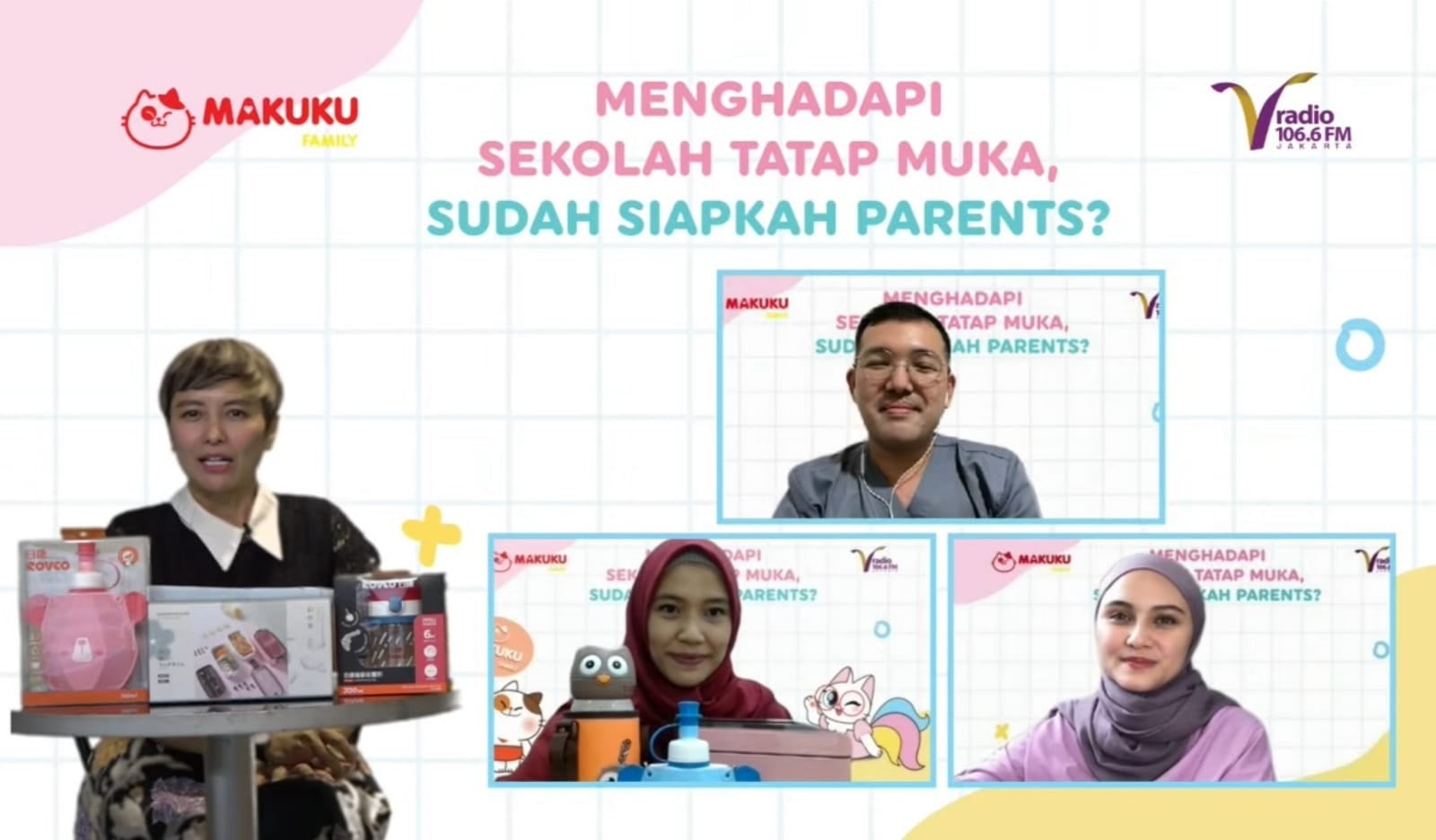 Webinar jelang sekolah tatap muka, sudah siapkah orang tua.
