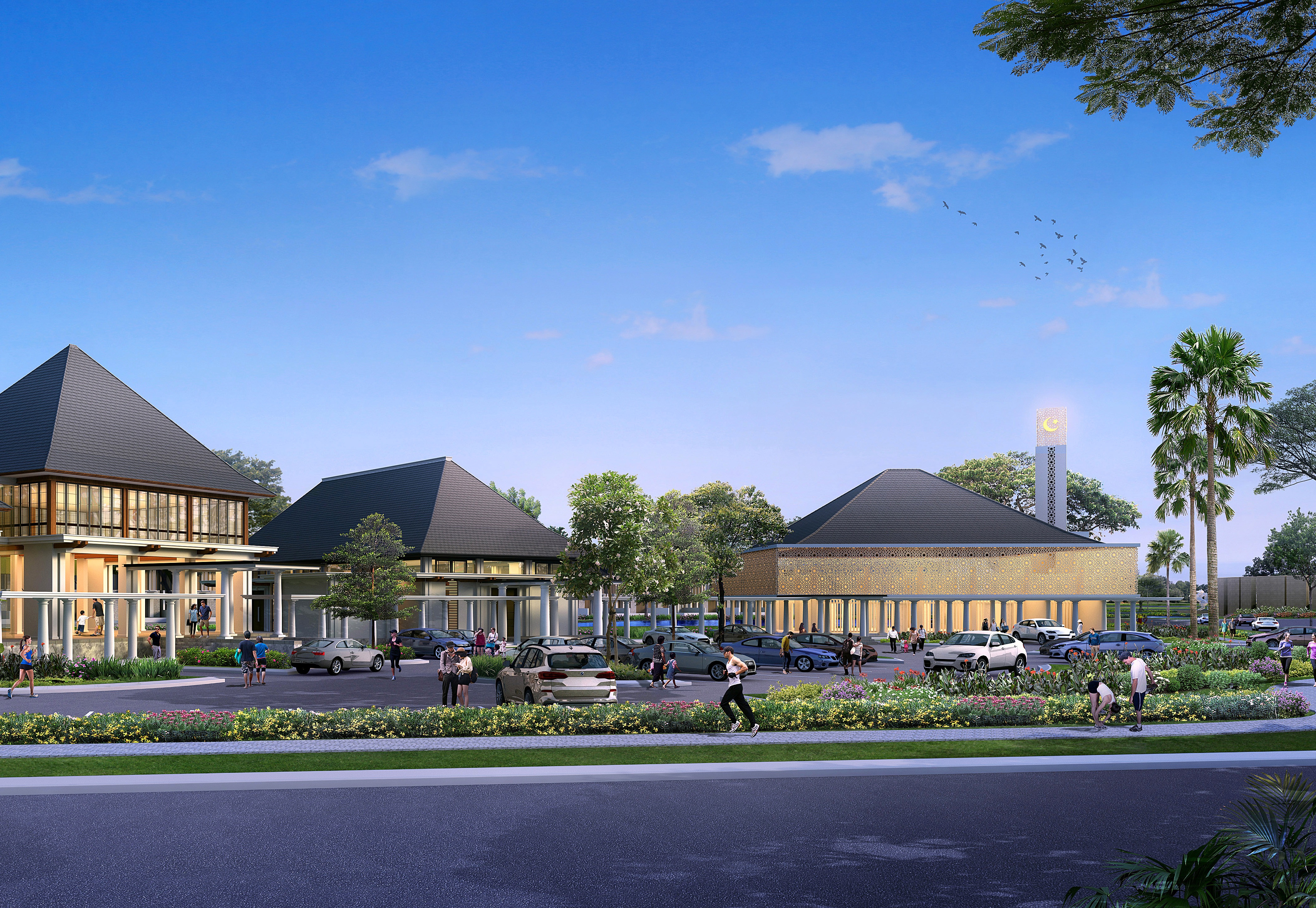 Selain tempat tinggal, perumahan harus dapat memenuhi kebutuhan beribadah, sosial, dan  ekonomi para penghuninya.