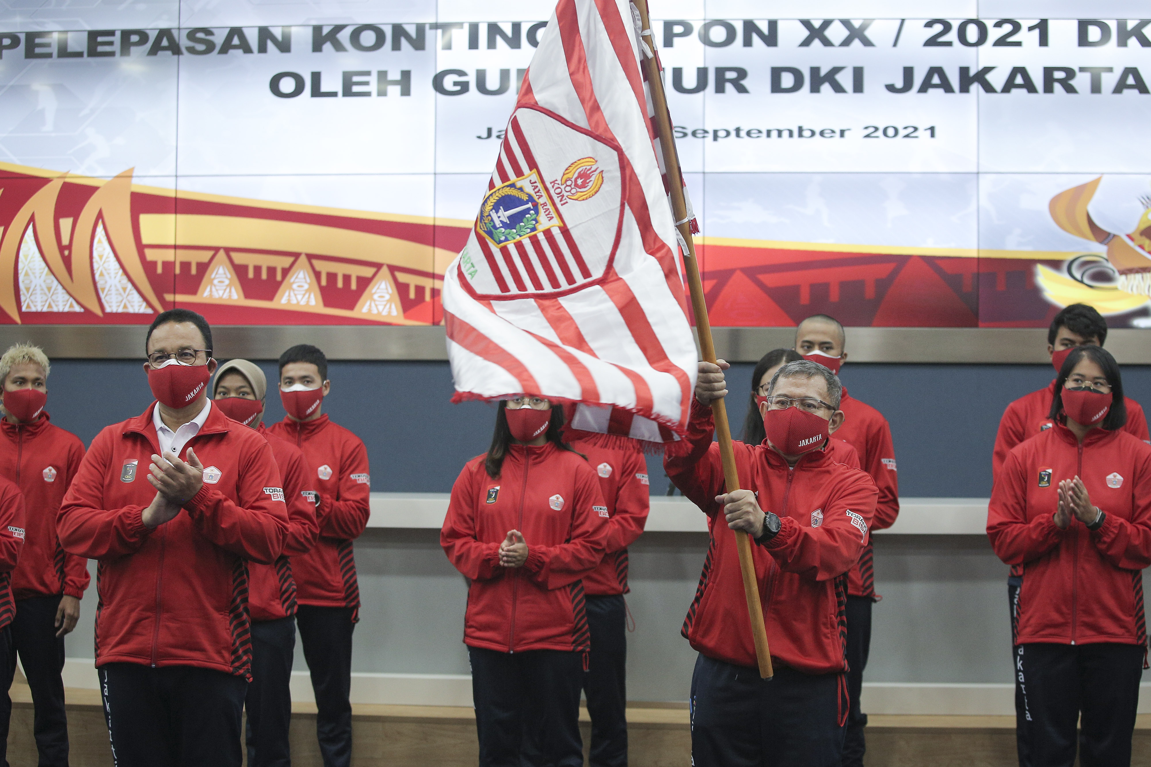 Pelepasan kontingen PON XX Papua