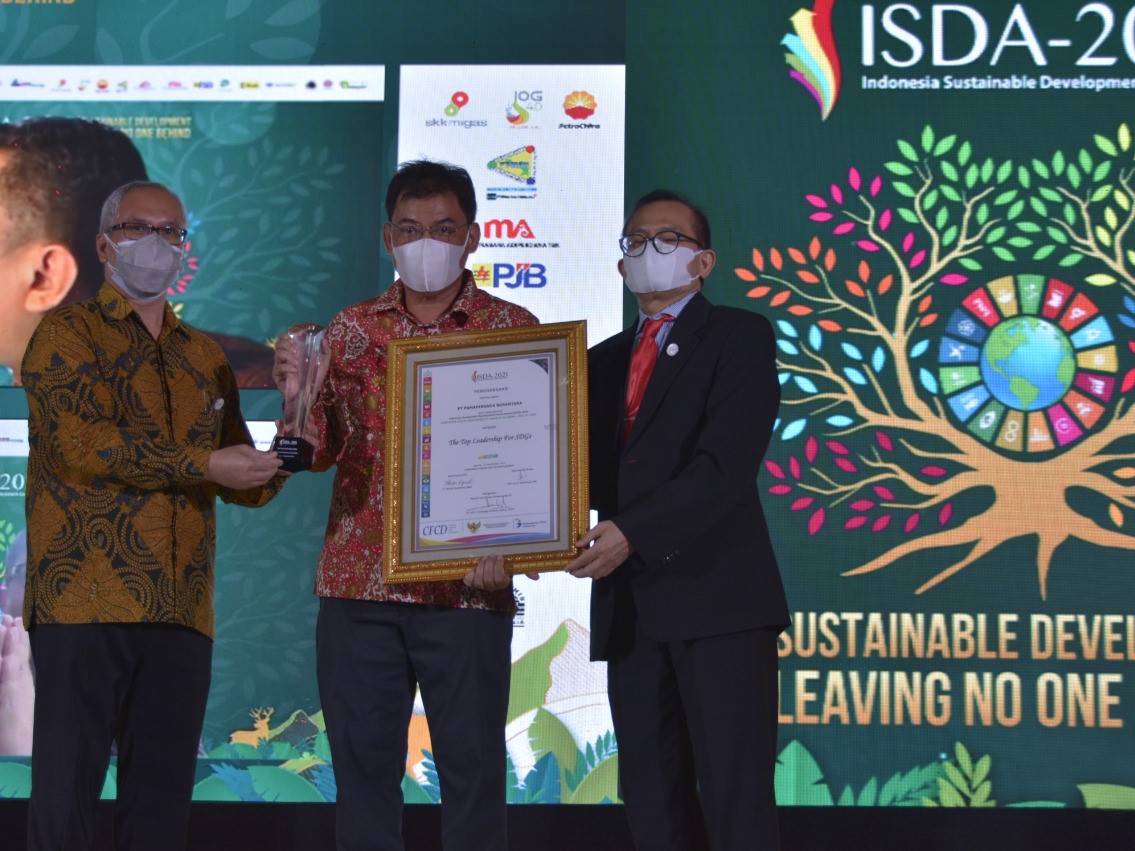Sembilan Penghargaan Diraih Pamapersada Nusantara dalam ISDA 2021