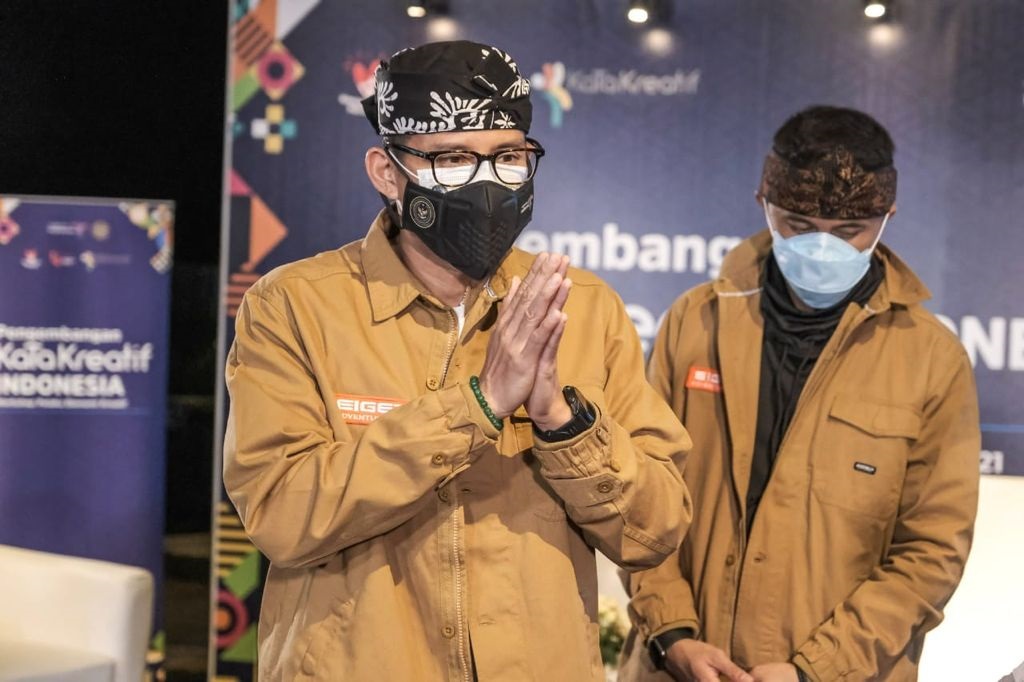 Menteri Pariwisata dan Ekonomi Kreatif Sandiaga Uno