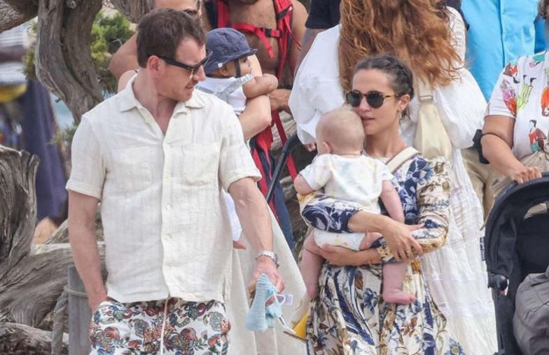 Pasangan selebritas Michael Fassbender dan Alicia Vikander