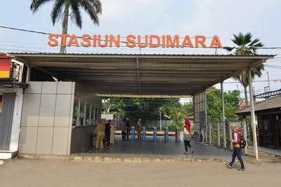 Stasiun Sudimara yang jadi salah satu objek diduga cagar budaya di Tangsel