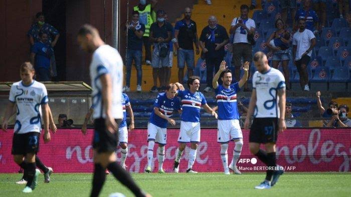 Rentetan Kemenangan Inter Terhenti oleh Sampdoria