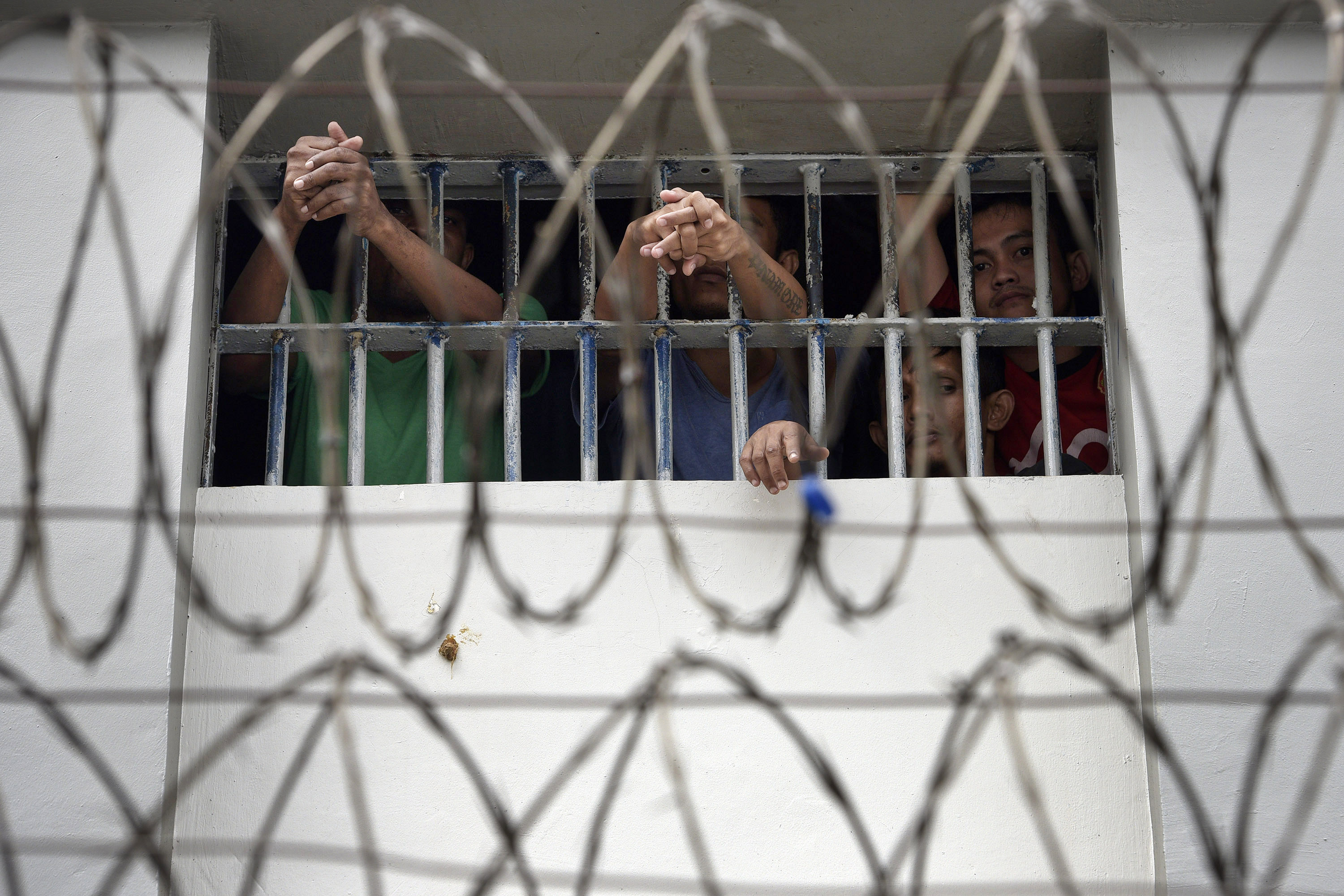 Potret narapidana yang berada di Rutan Kelas I Salemba, Jakarta.