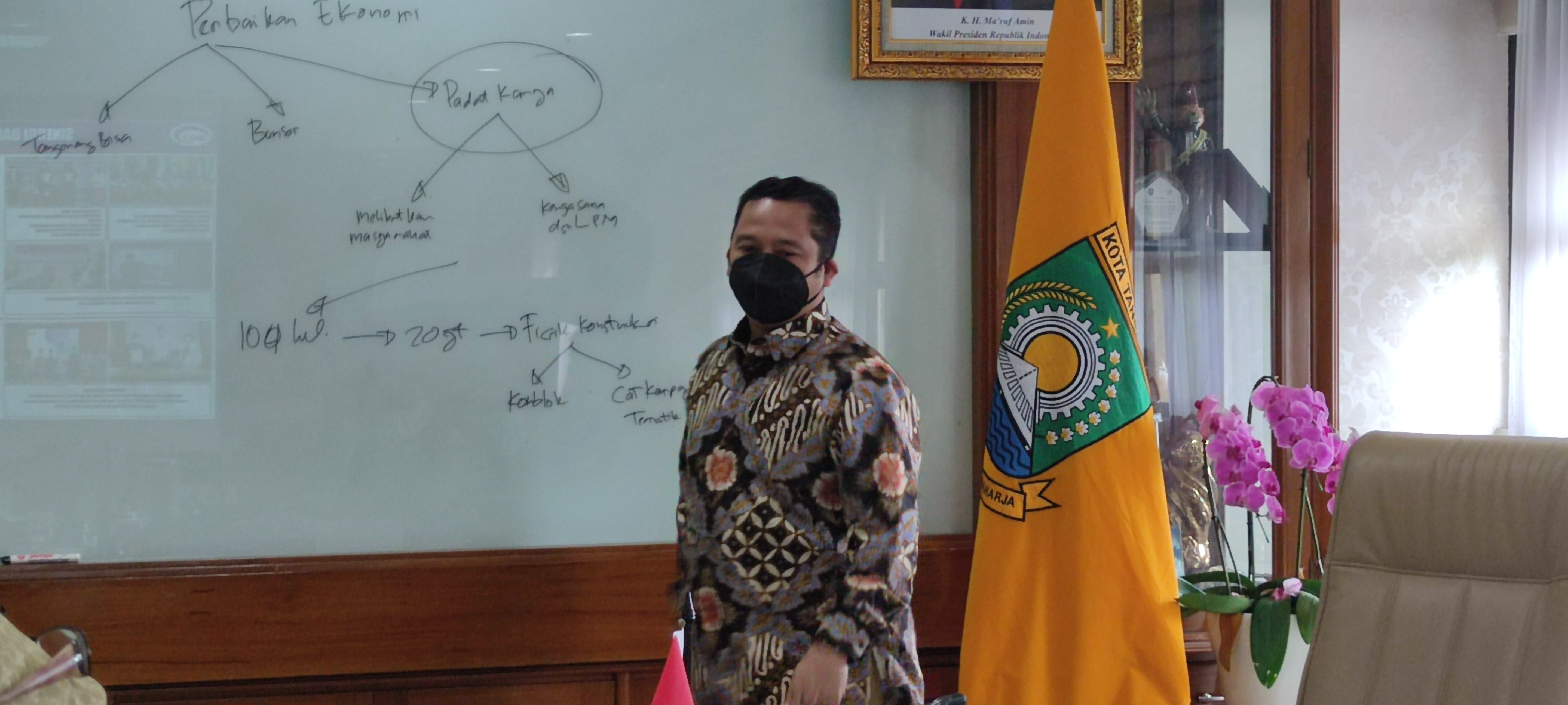 Walikota Tangerang Arief R Wismansyah