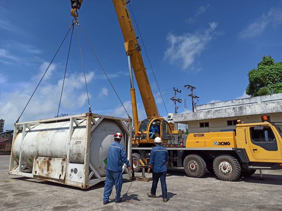 Ilustrasi. Fasilitas produksi SBMA di Kalimantan.