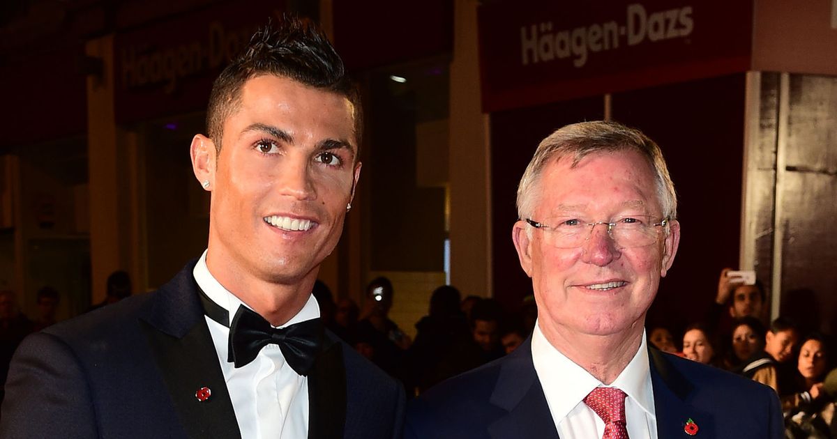 Cristiano Ronaldo dan Sir Alex Ferguson