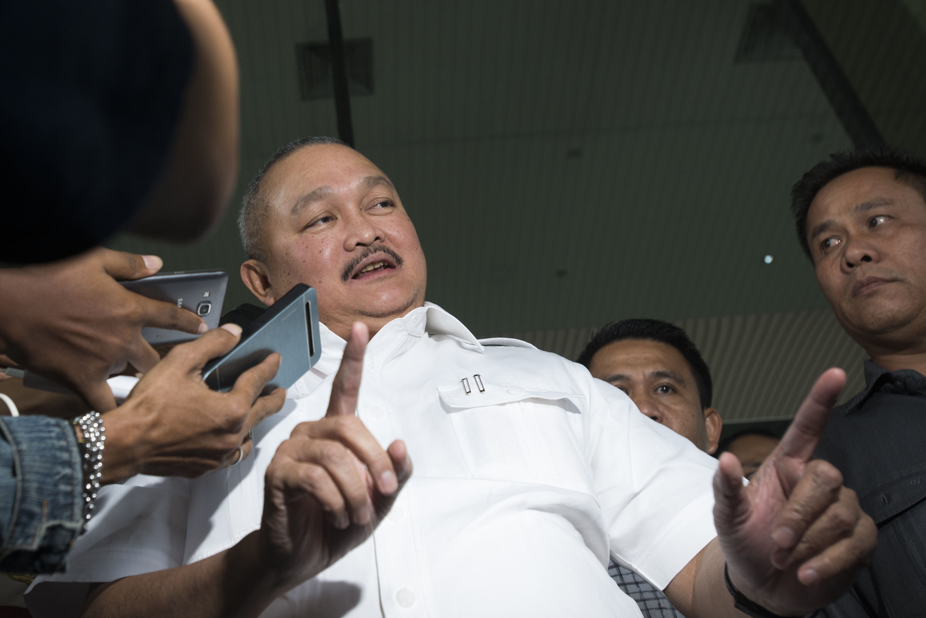 Tersangka Alex Noerdin.