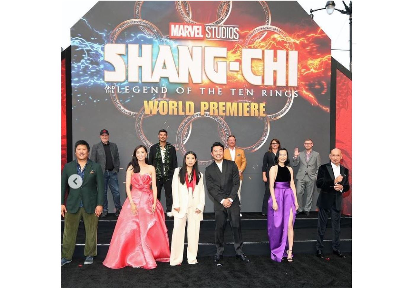 Pemutaran perdana film Shang-Chi and the Legend of the Ten Rings