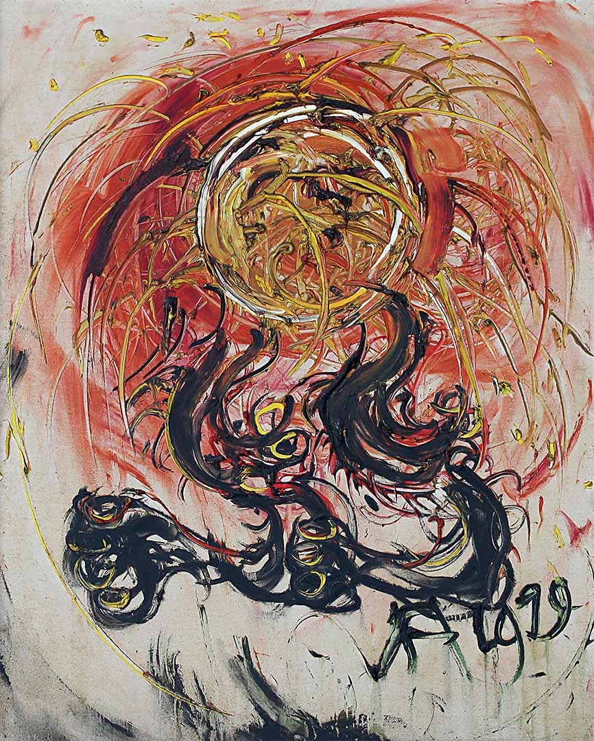 Salah satu lukisan yang dilelang