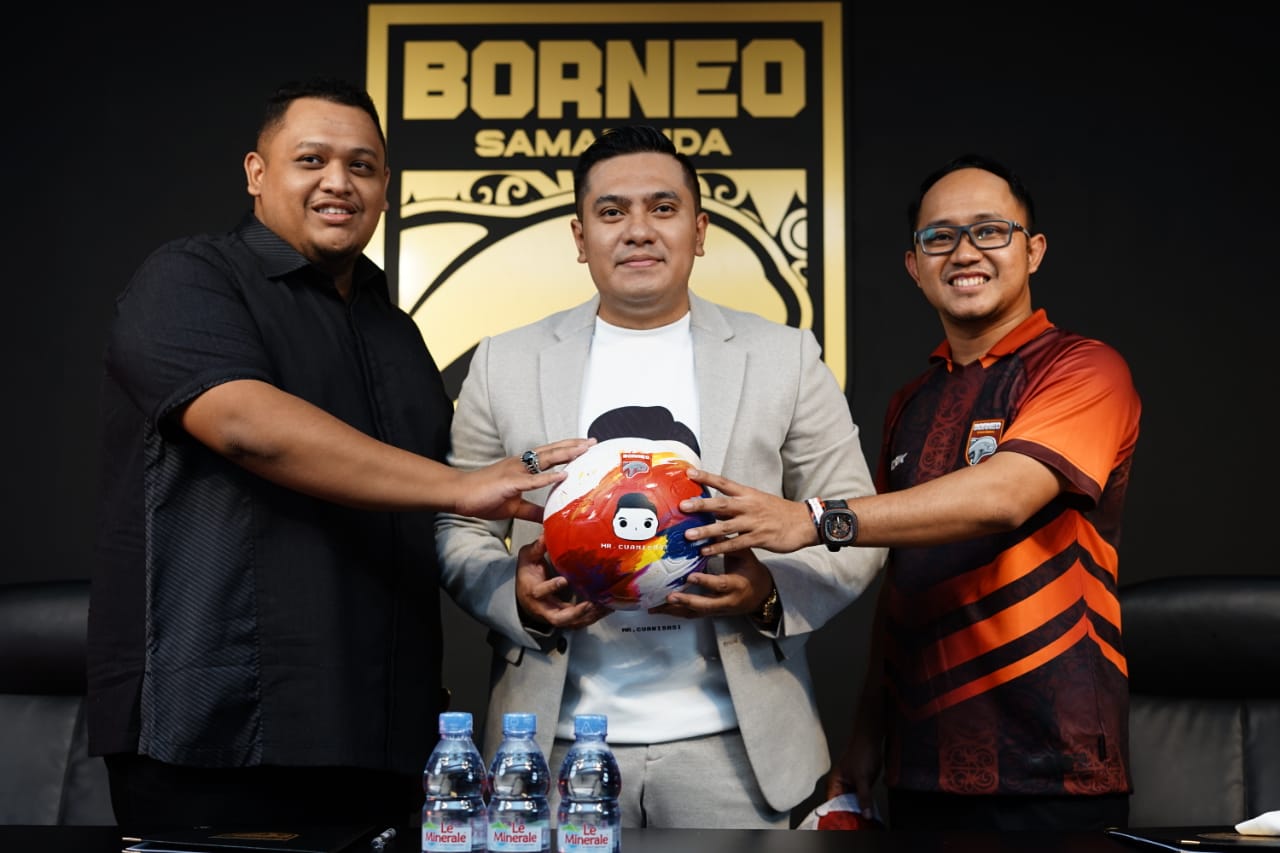 Persiapkan Kompetisi Jangka Panjang, Borneo FC Gandeng Sponsor Baru
