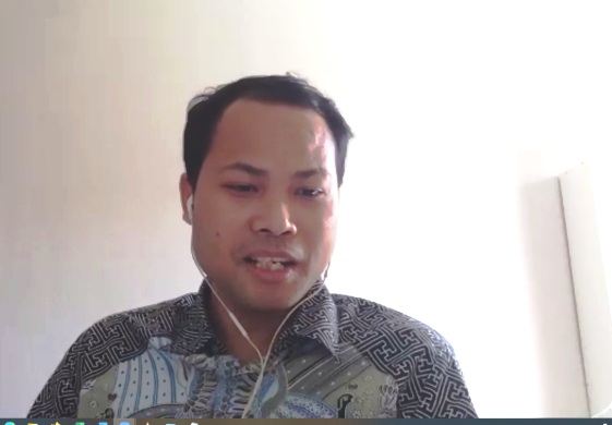 Ketua Perdamaian Sekolah Kajian Stratejik dan Global (SKSG) Universitas Indonesia (UI) Muhammad Sya’roni Rofii.