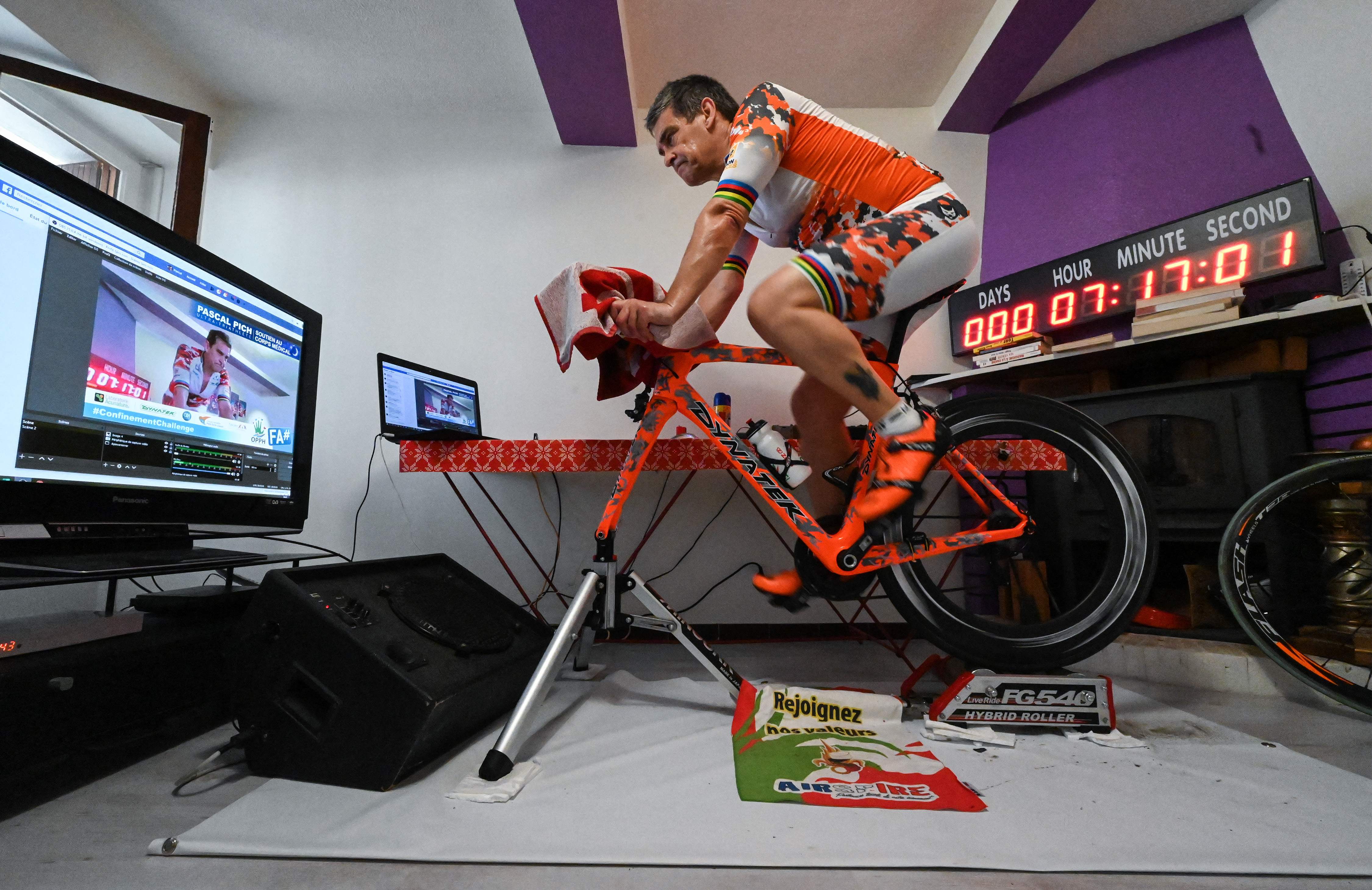 Ilustrasi virtual ride