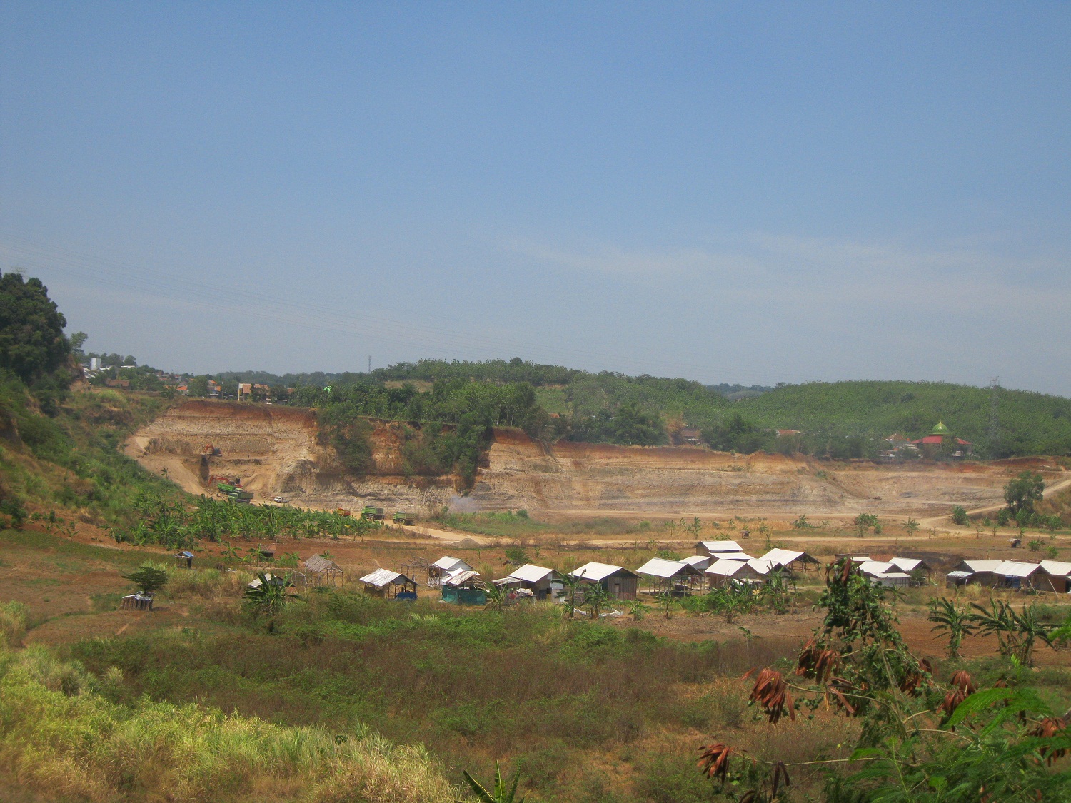 Ilustrasi : Hamparan lahan sengketa di Kecamatan Ngaliyan, Kota Semarang yang mencapai 1.000 bidang