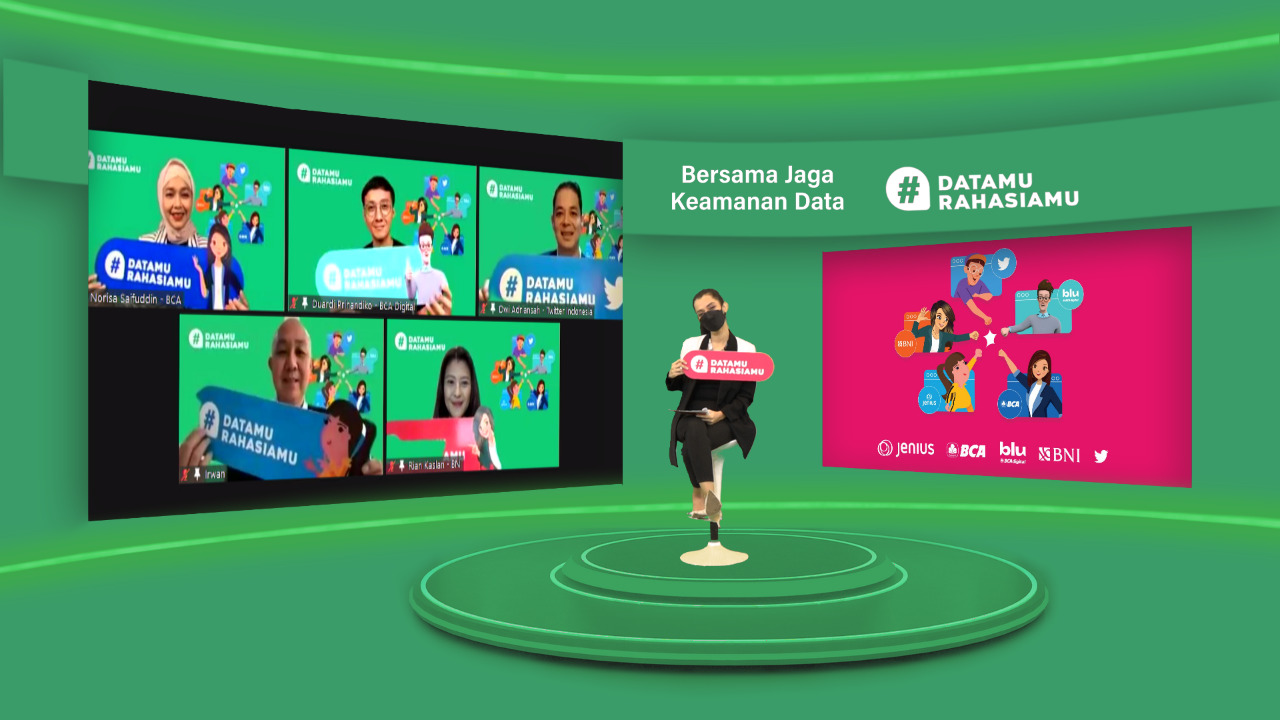 Sejumlah bank sepakat berkolaborasi untuk kampayekan keamanan data pribadi.