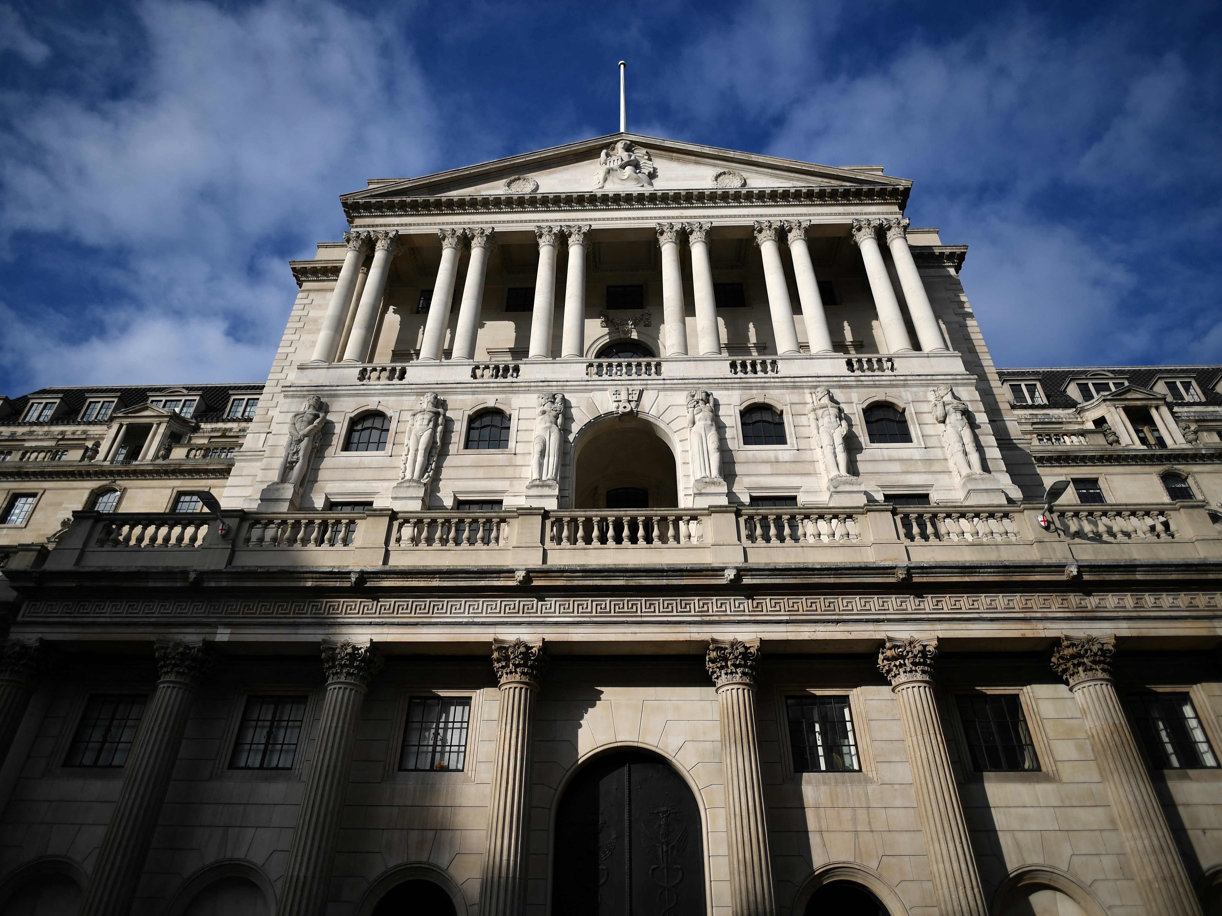 Bank sentral Inggris, Bank of England.