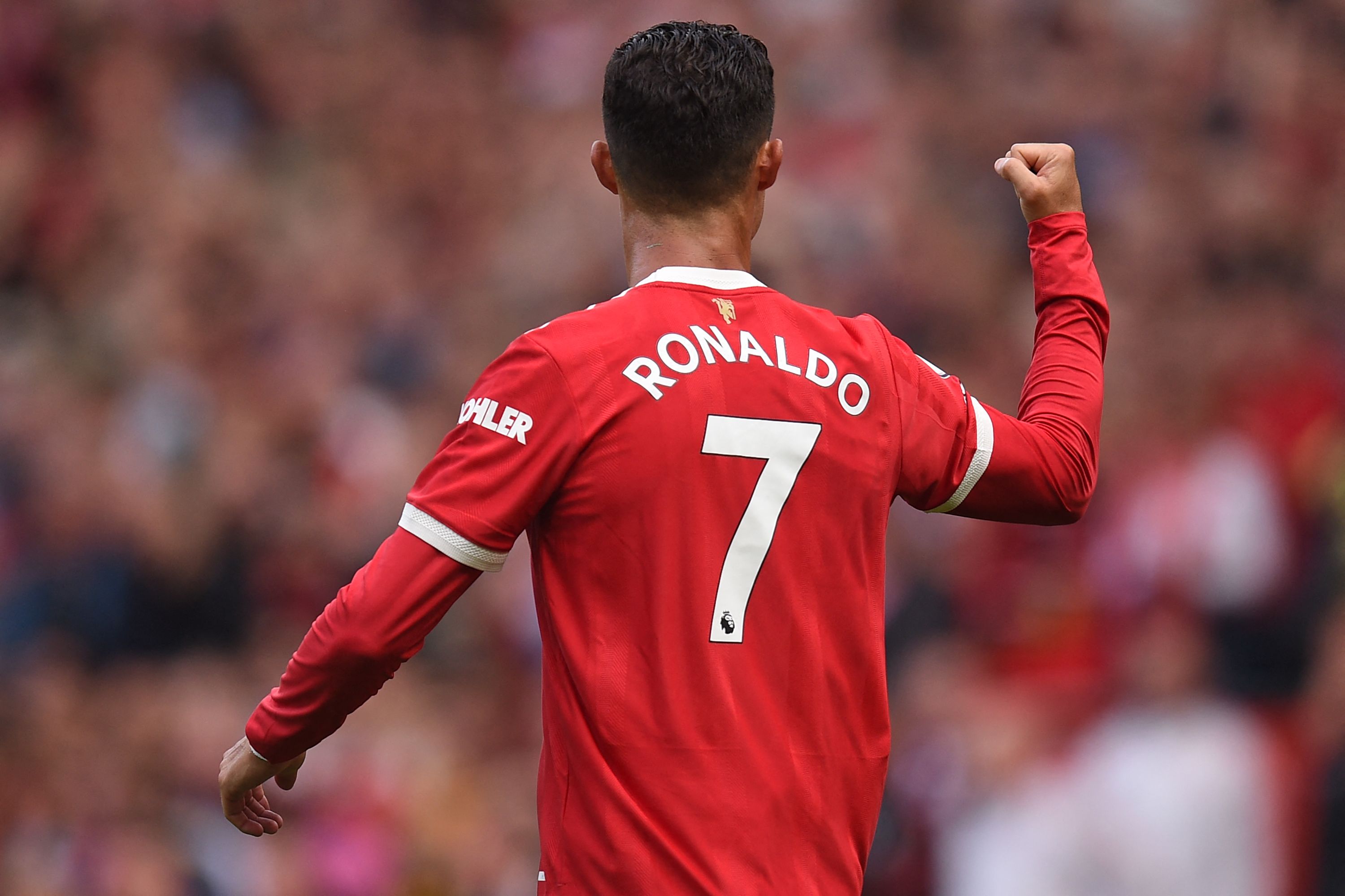 Christiano Ronaldo, pesepak bola yang kini berlabuh di Manchester United.