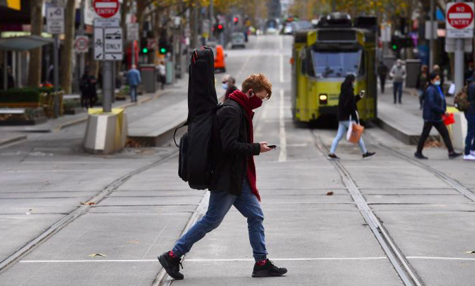 Pemberlakuan lockdown di Melbourne