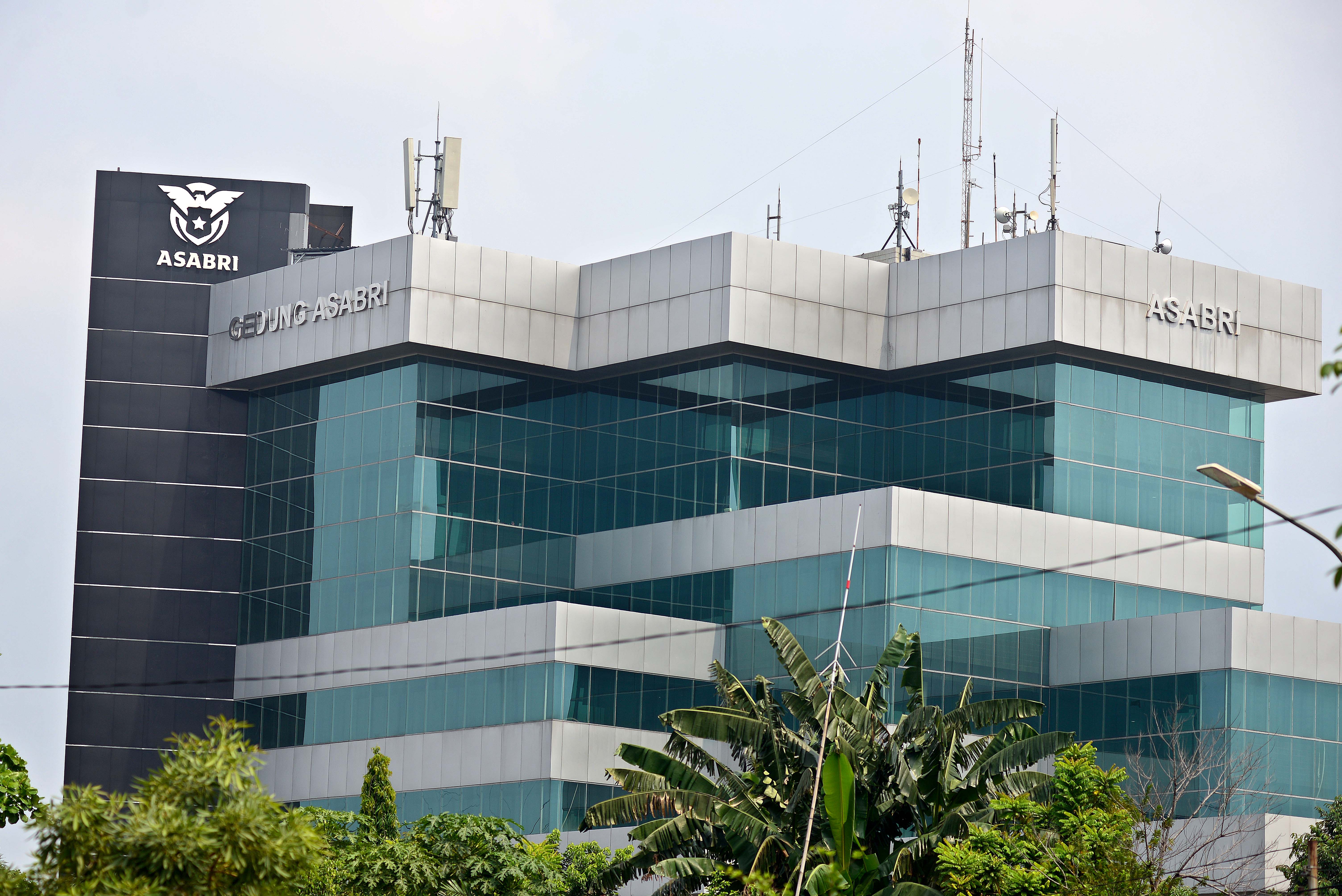 Kantor Pusat PT ASABRI (Persero) di Jalan MT. Haryono, Cawang, Jakarta.