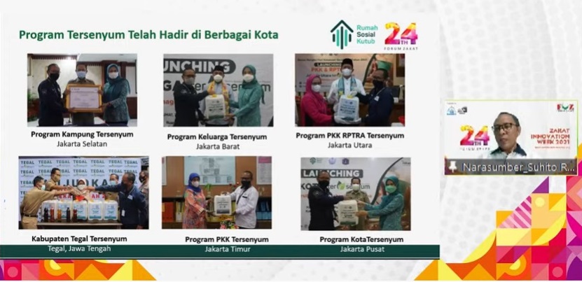 Rumah Sosial Kutub menjelaskan mengenai sedekah Minyak jelantah di Zakat Innovation Week