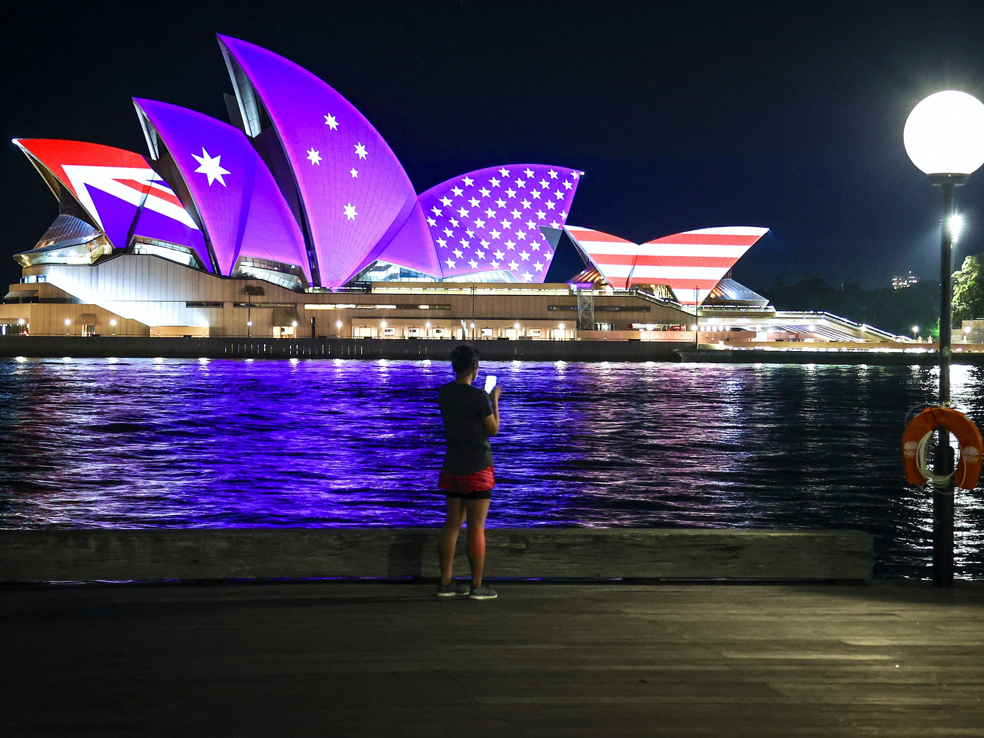 Gedung Opera di Sydney, Australia.
