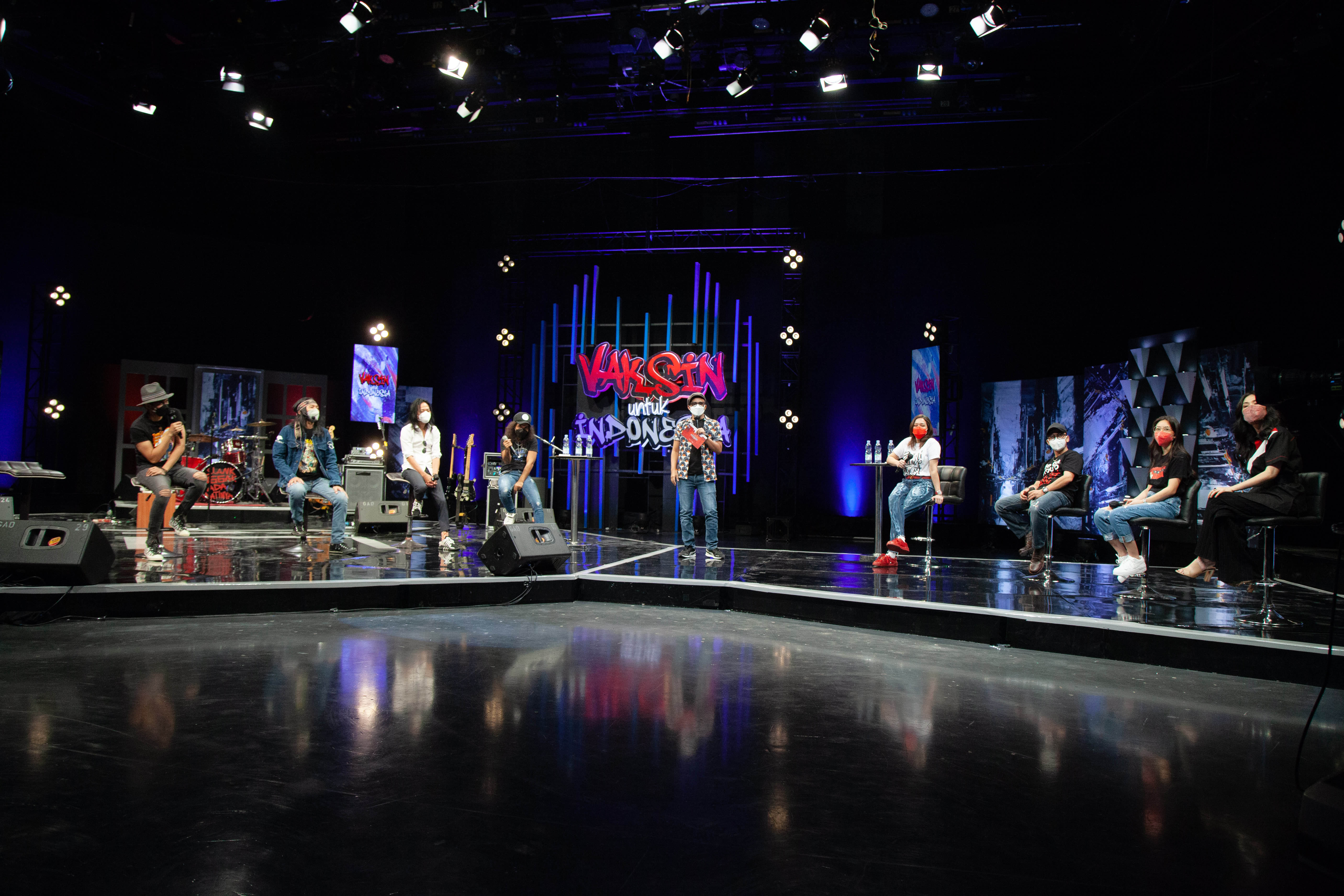 Program Vaksin Untuk Indonesia episode 25 bertajuk Ayo Bantu Jangan Nunggu.