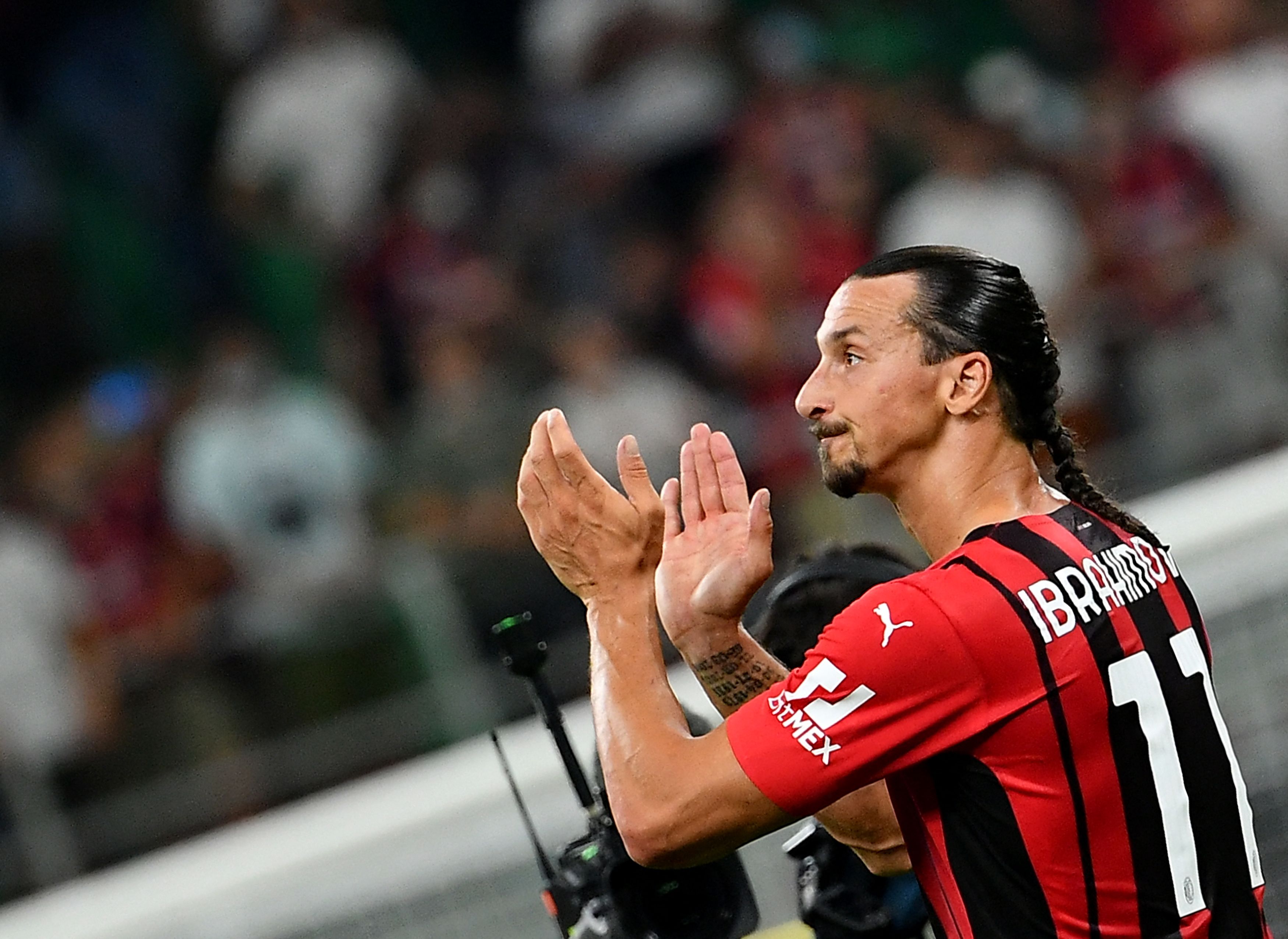 Megabintang AC Milan Zlatan Ibrahimovic