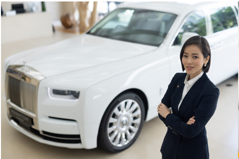 Direktur Regional Rolls-Royce Motor Cars Asia-Pasifik Irene Nikkein