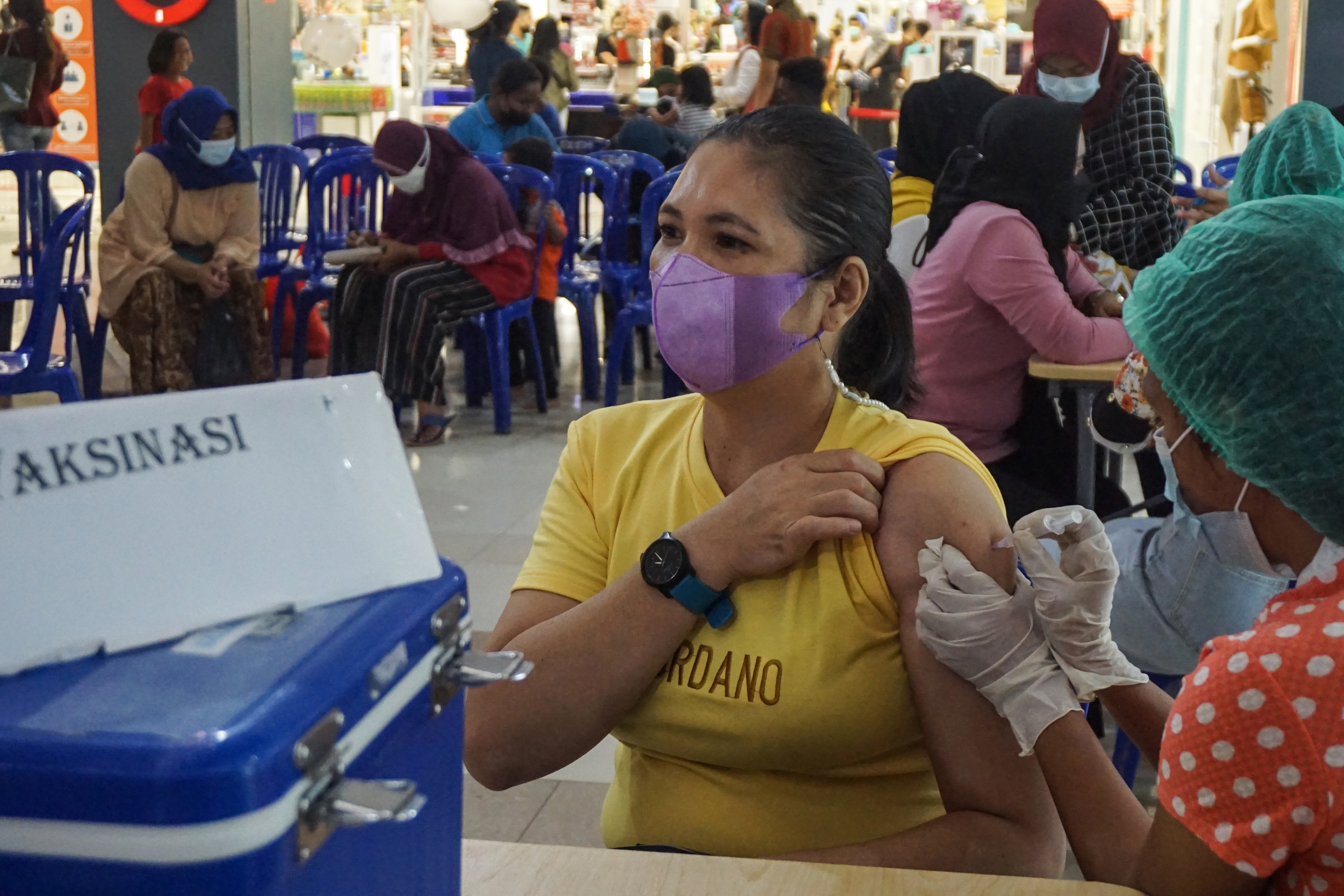 Ilustrasi program vaksinasi