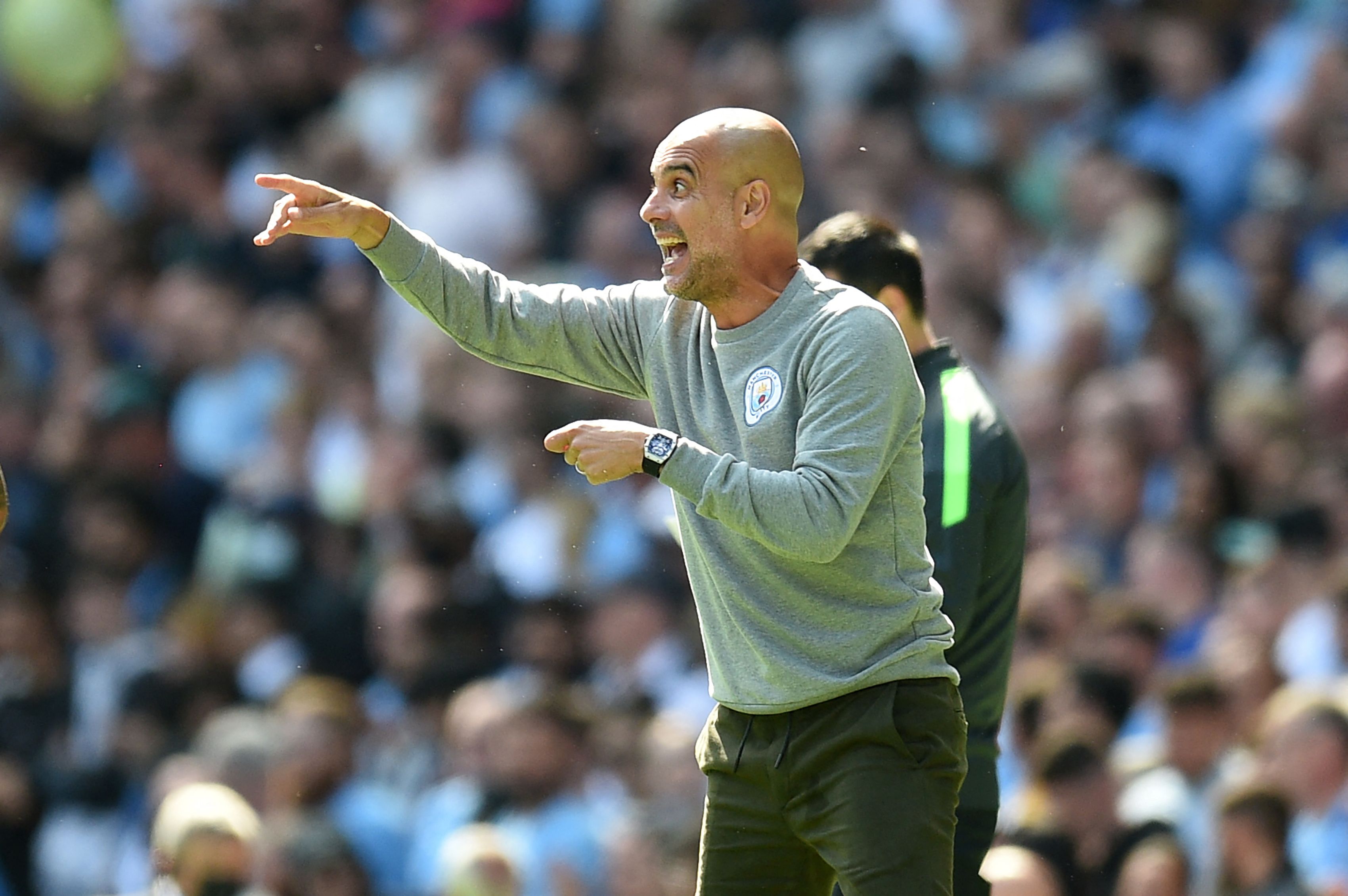 Pelatih Manchester City Pep Guardiola