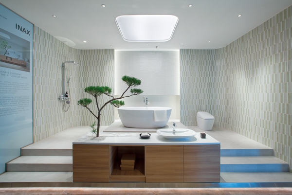 Salah satu produk yang ditampilkan di Showroom Lixil 