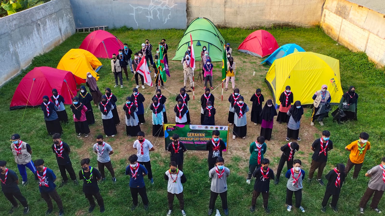 Pencanangan gerakan pilah sampah dari rumah DPP LDII