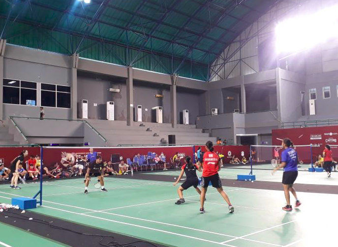 Ilustrasi - Sejumlah atlet PBSI tengah berlatih di Jakabaring Sport City Palembang, Sumatra Selatan.