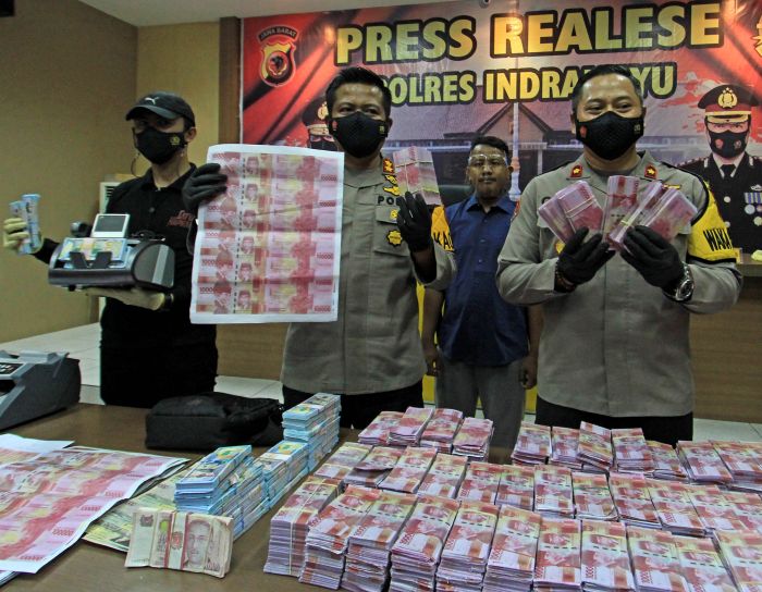 Bareskrim Ciduk 110 Pengedar Uang Palsu dalam 2 Tahun Terakhir
