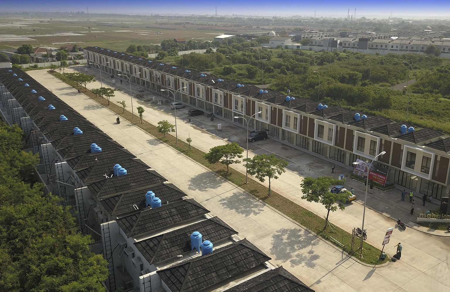 Kawasan The Savoy di JGC sudah mulai diserahterimakan ke pembeli. 