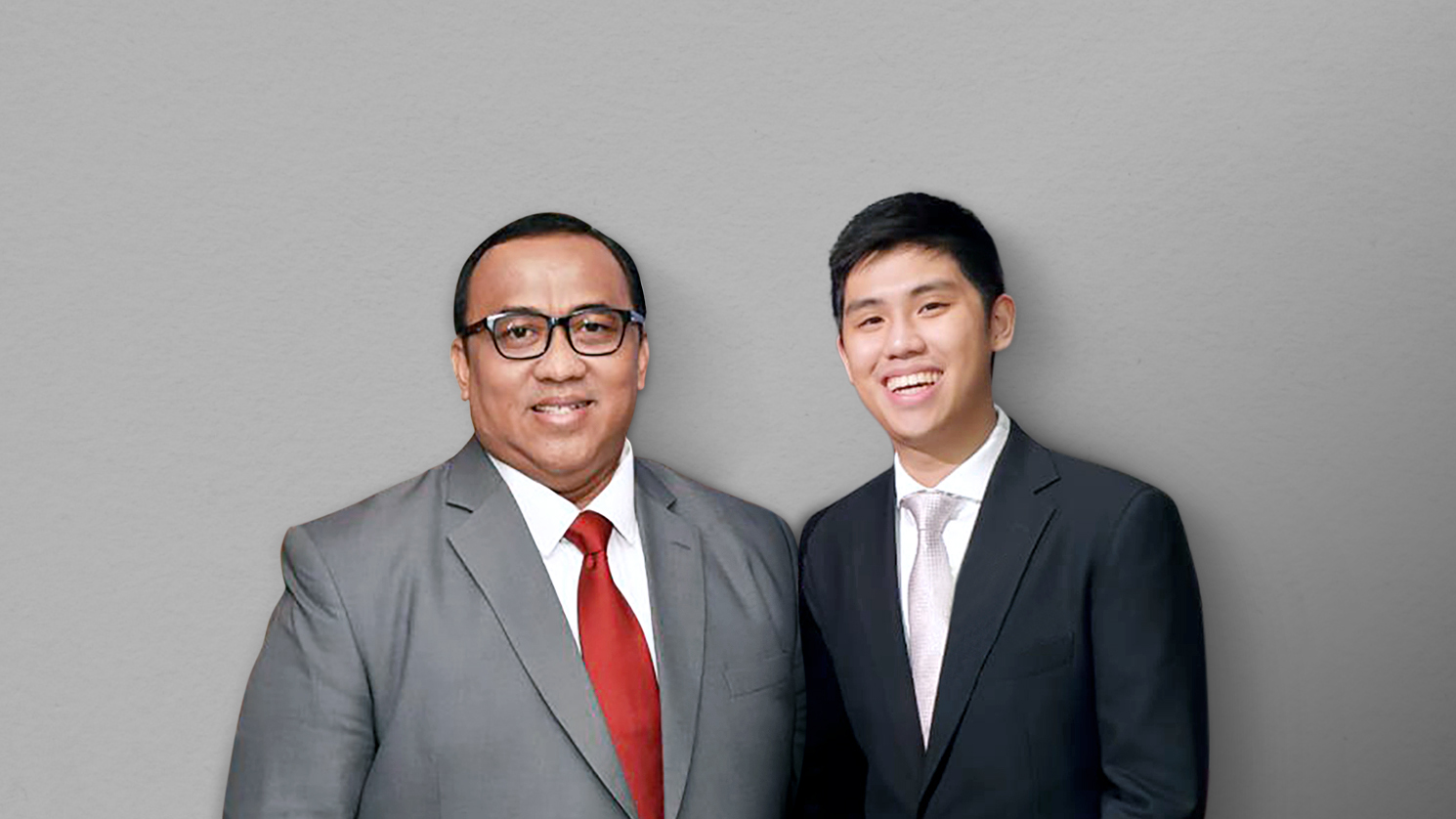 Andi Gani Nena Wea dengan CEO Ajaib Anderson Sumarli