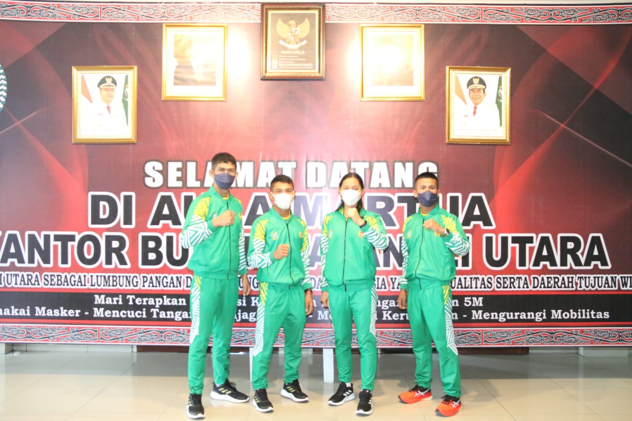 Atlet Tapanuli Utara mewakili Sumatera Utara di PON XX, Papua.