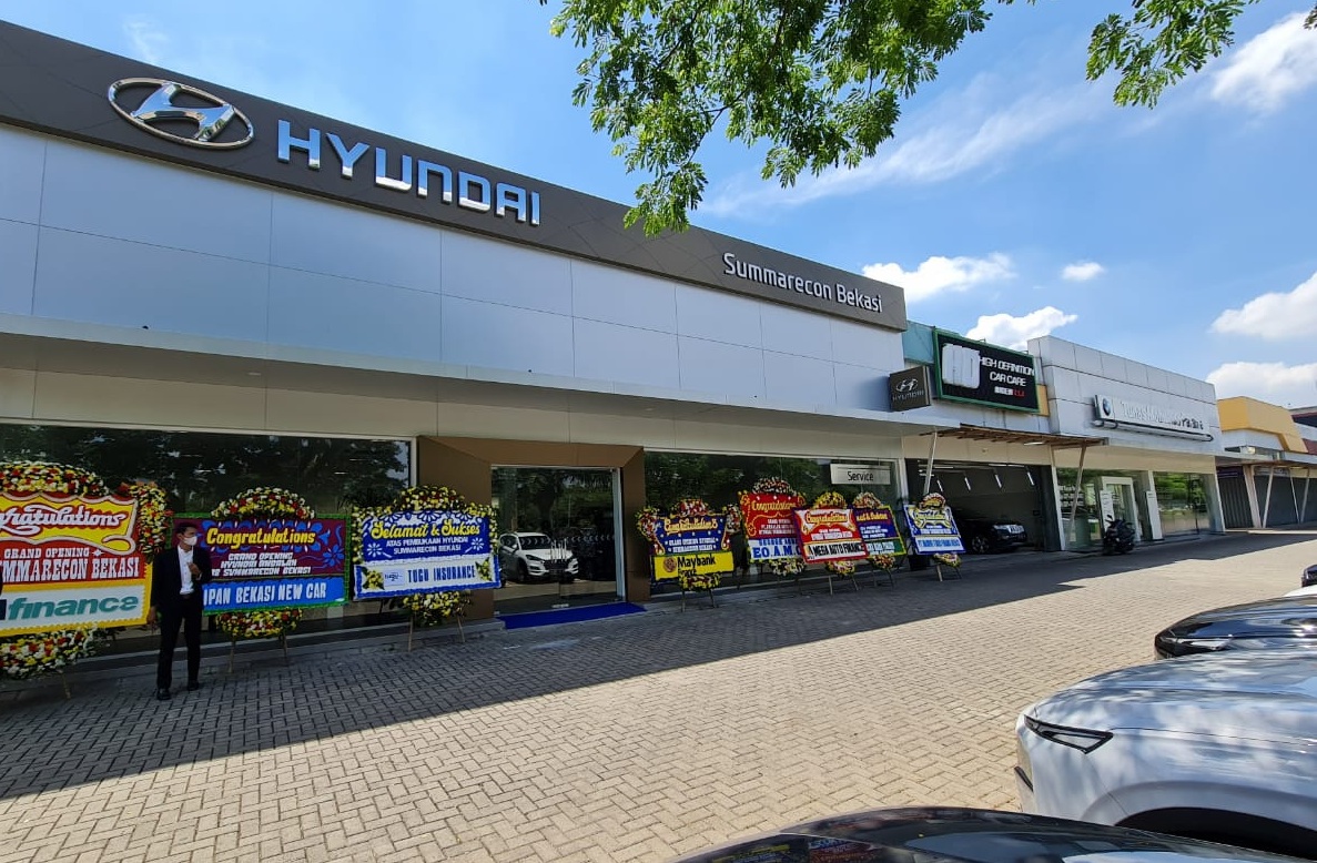 Dealer Hyundai di Summarecon Bekasi, Jawa Barat.