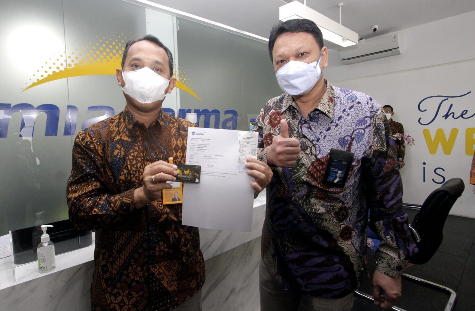 Kerja sama Bank Mantap dan KF Diagnostik