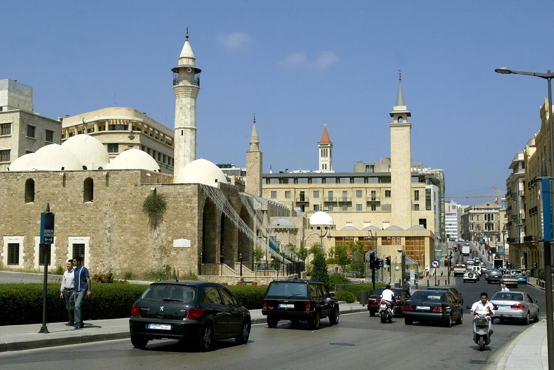 Great al-Omari Mosque, masjid tertua di Beirut.