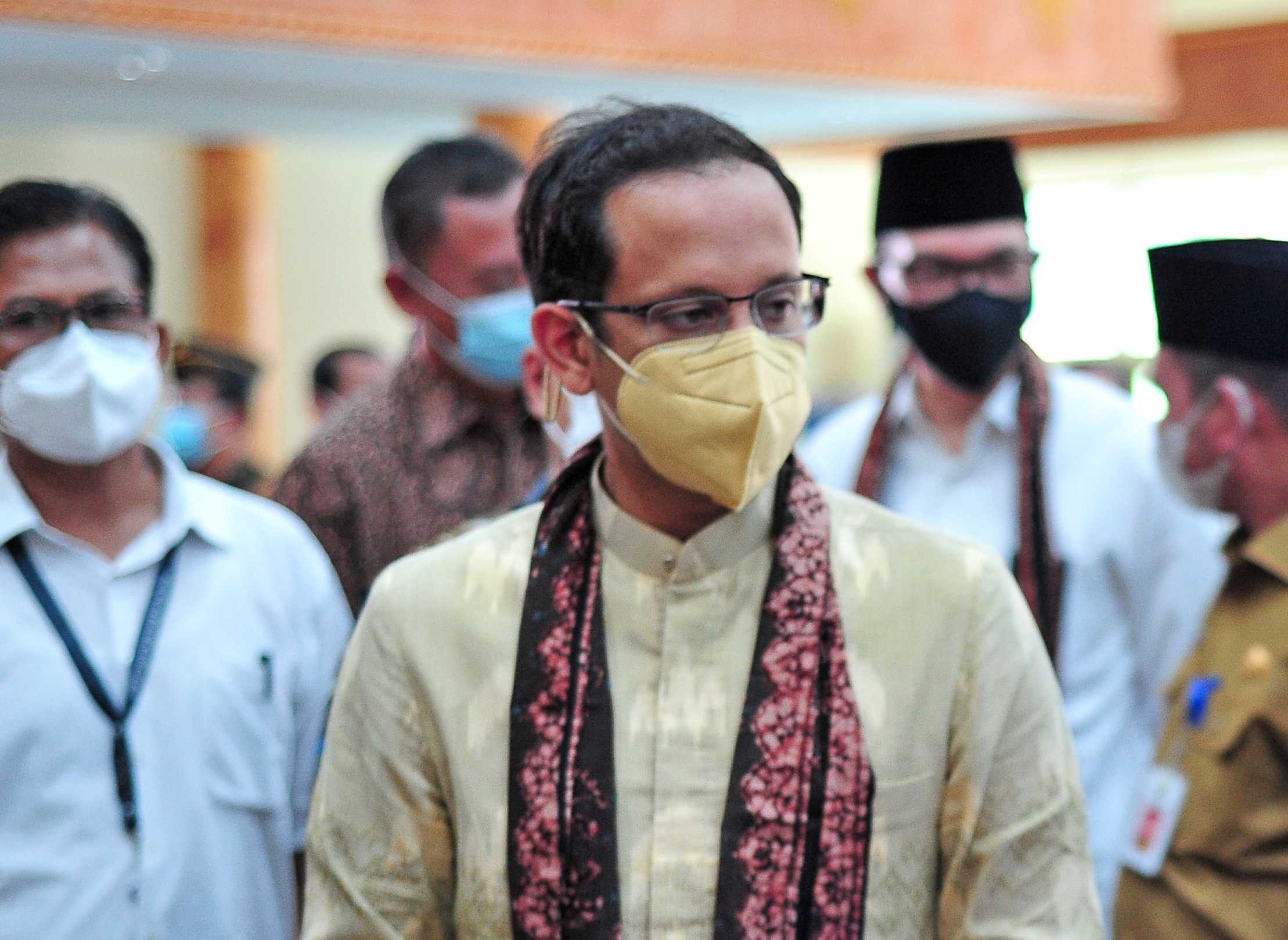 Menteri Pendidikan dan Kebudayaan Riset dan Teknologi (Mendikbud-Ristek) Nadiem Makarim. 