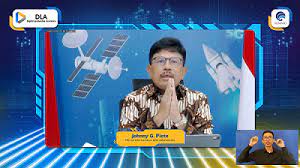 Menteri Komunikasi dan Informatika Johnny G. Plate.