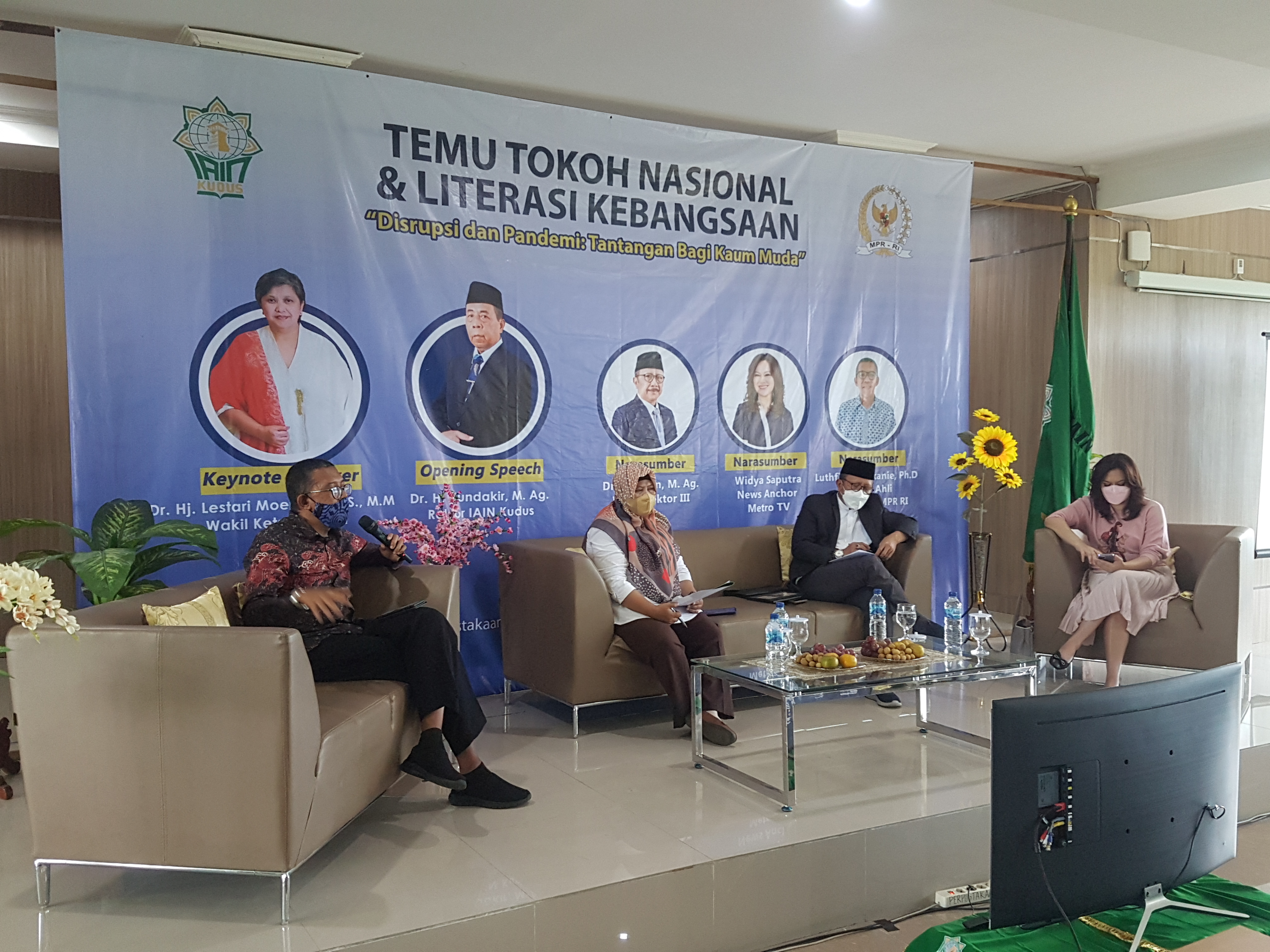 Suasana Temu Tokoh Nasional di Kampus IAIN Kudus