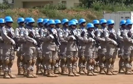 Ilustrasi pasukan perdamaian.