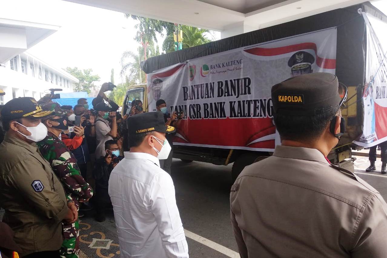 5 Pejabat Pemprov Kalteng Ditugasi Tangani Banjir di 5 Kecamatan di Kabupaten Katingan