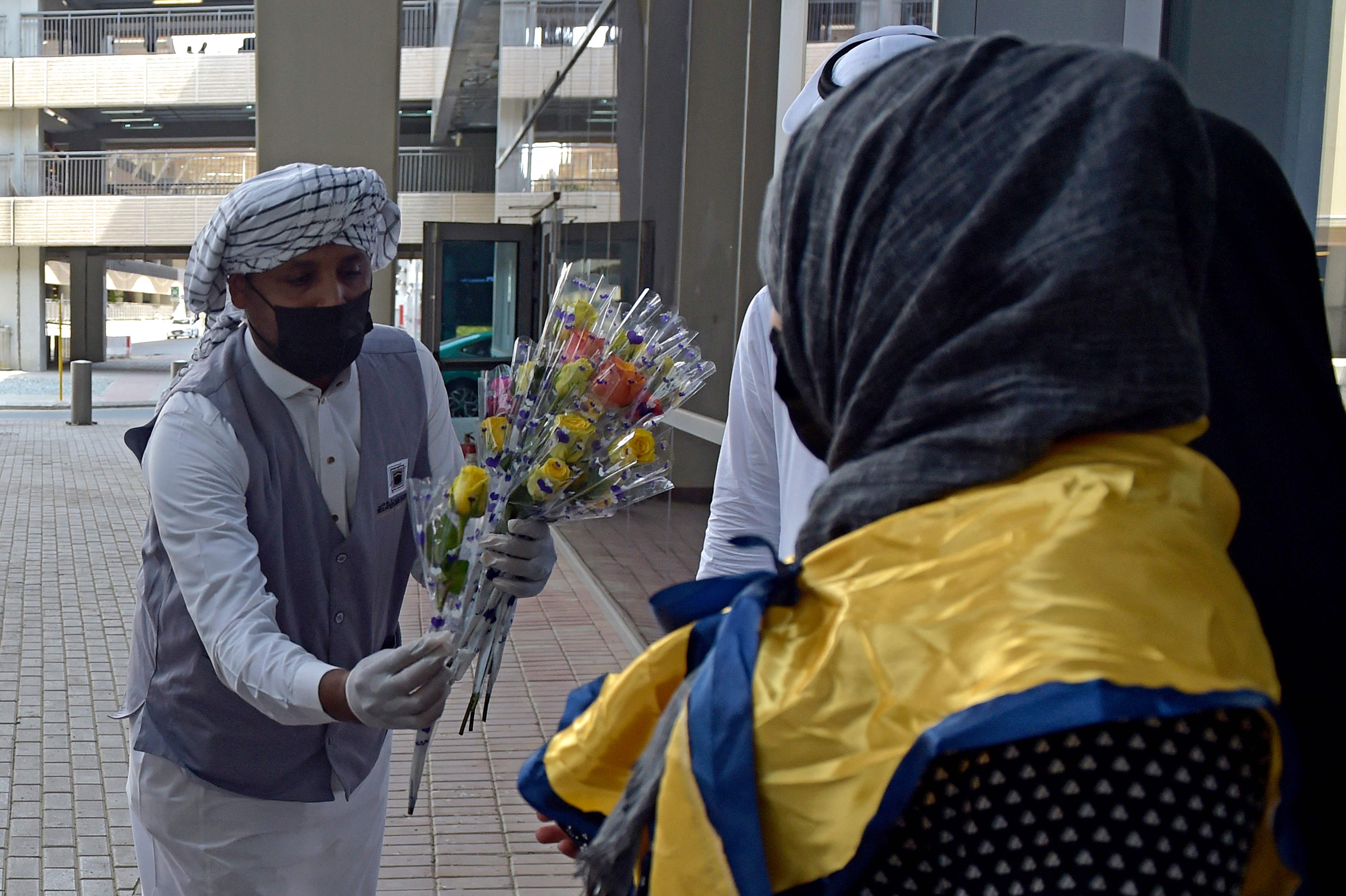 Jemaah Umrah tiba di Bandara King Abdul Aziz, Arab Saudi