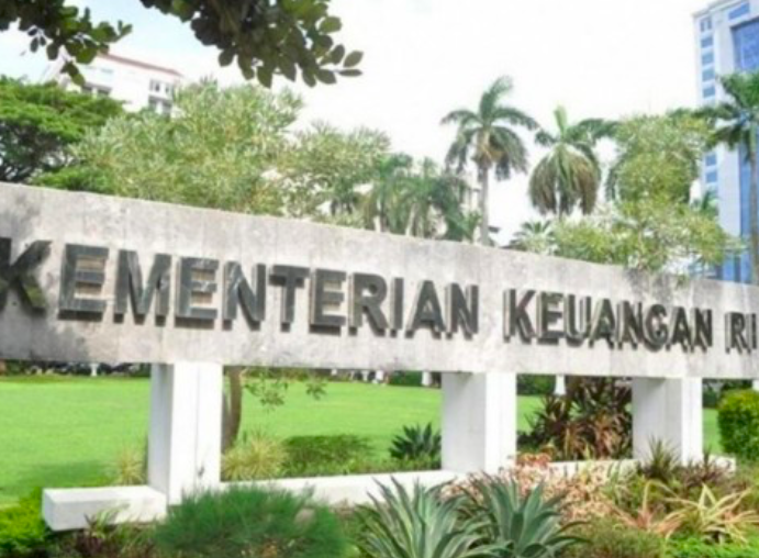 Ilustrasi gedung Kementerian Keuangan