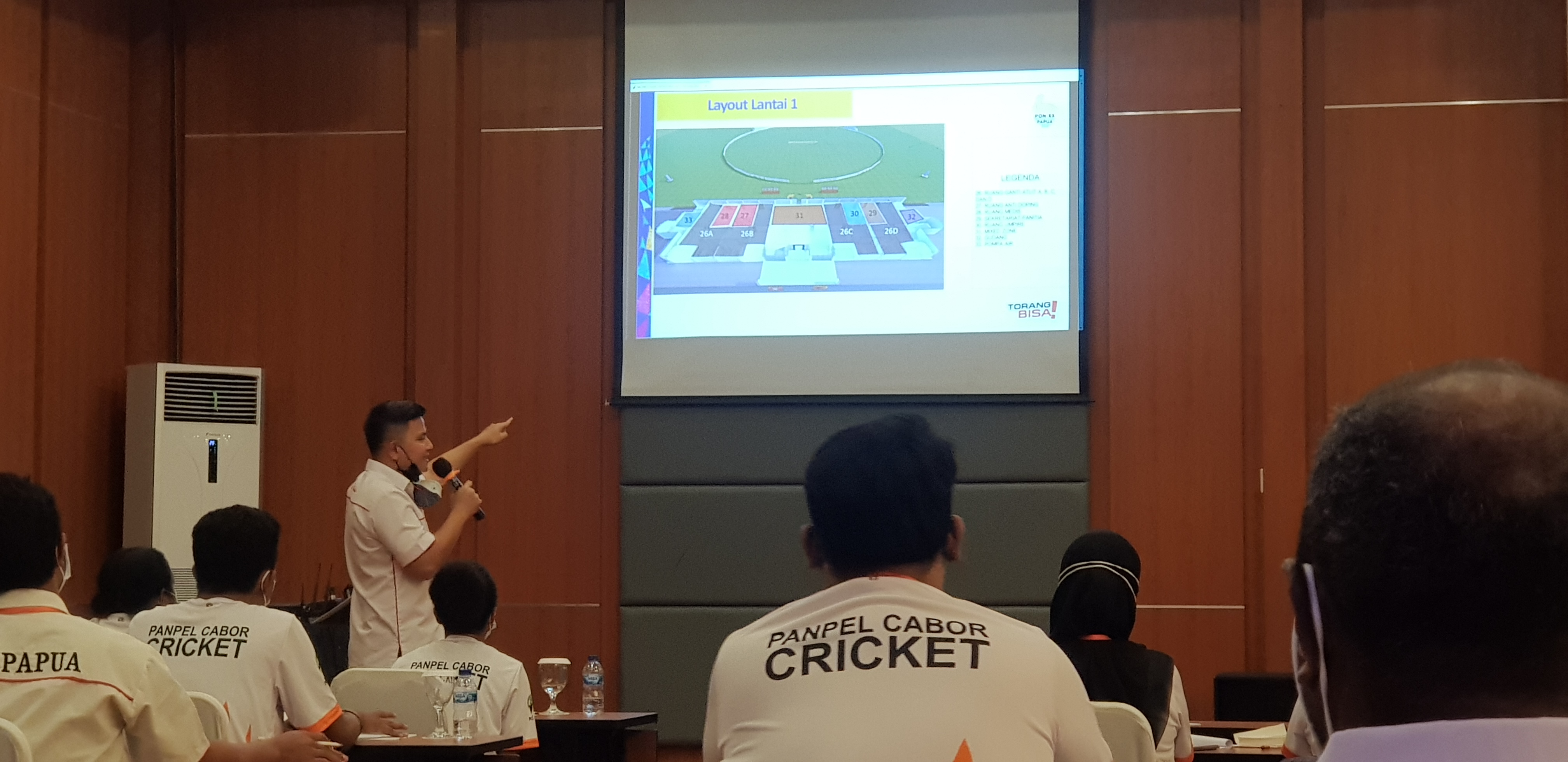 PCI Papua Gelar Bimbingan Teknis Panitia Pelaksana Cabor Cricket PON XX